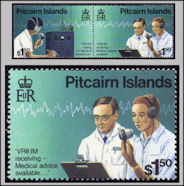 GUTTER PAIRS - PITCAIRN Isl. 1988 - VR6IM CQ medico